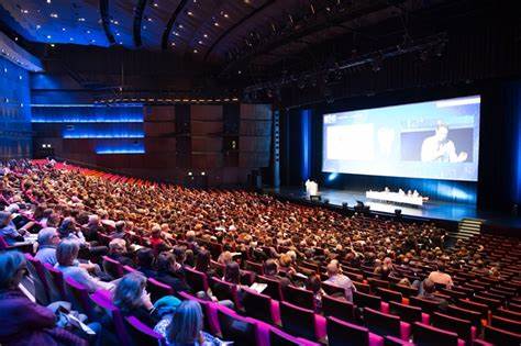 The Palais des Congres in Paris